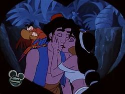 Image result for Jasmine Kisses Aladdin