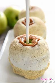 Image result for Apple Pie Caramel Apples