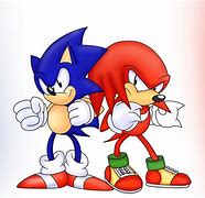 Image result for Classic Sonic and Knuckles