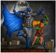 Image result for How to Draw Batman and Robin
