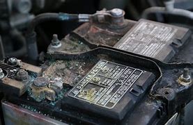 Image result for Battery Corrosion Brown