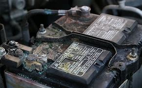 Image result for Sever Corrosion of Car Battery