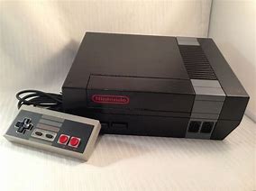 Image result for Black NES Console