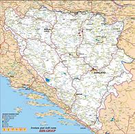 Image result for Turisticka Karta BiH