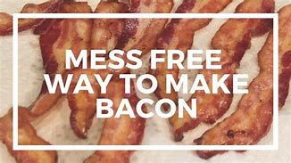 Image result for Bacon in the Oven No Mess