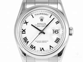 Image result for Rolex Watch with Roman Numerals