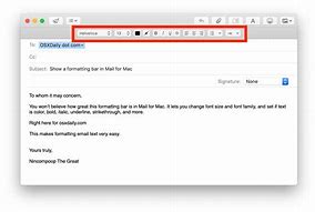 Image result for Email Format Box