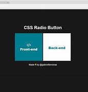 Image result for HTML Radio Buttons