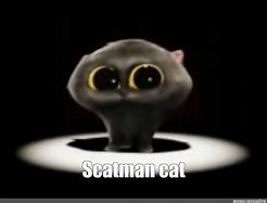 Image result for Scatman Cat Meme