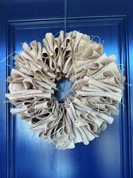 Image result for Wire Coat Hanger Wreath