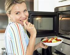 Image result for Sharp Red Microwave