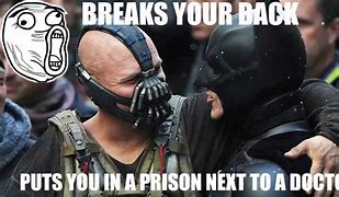 Image result for Bane Fight Meme