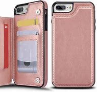 Image result for Pink iPhone 7 Plus Wallet Case