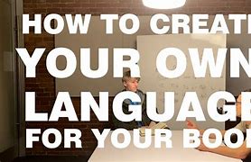 Image result for Create Ur Own Language