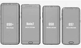 Image result for Samsung Phones Size Chart