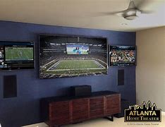 Image result for 12 Foot Wall Man Cave TV