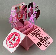 Image result for 13th Birthday Card Ideas