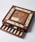 Image result for Wooden Monopoly Board Game