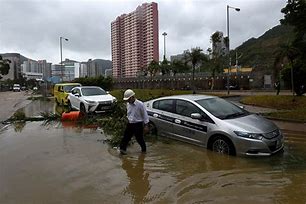 Image result for Typhoon in Hong Kong Today