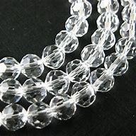 Image result for Clear Glass Crystal Beads