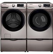 Image result for Front Load Washer and Dryer Bronze Colored