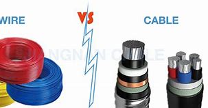 Image result for Cable vs Wire