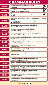 Image result for English Grammar Structure