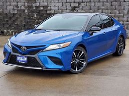 Image result for Toyota Camry XSE V6 Blue