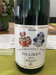 Image result for Zilliken Forstmeister Geltz Saarburger Rausch Riesling Spatlese Auction