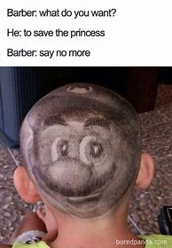 Image result for Girl Bad Haircut Meme