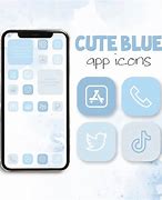 Image result for Cute App Icons Blue