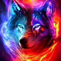 Image result for Purple Fire Wolves