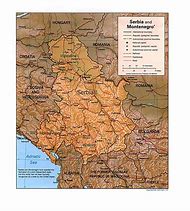 Image result for Serbia Physical Map