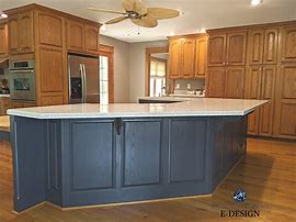 Image result for Paint Wood Kitchen Cabinets