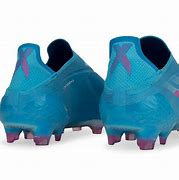 Image result for Adidas Blue and White Soccer Cleats