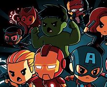 Image result for Avengers Superhero Cartoon Wallpaper