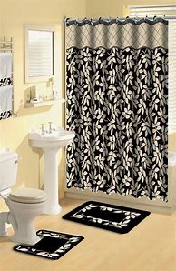 Image result for Bathroom Shower Curtain Sets and Accessories