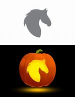 Image result for Horse Pumpkin Stencil