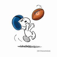 Image result for Peanuts Cartoon Football