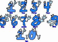 Image result for Small Numbers 1-10