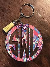 Image result for Monogram Keychain Watercolor Background