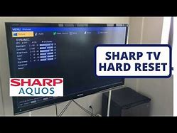 Image result for Sharp Aquos TV Reset Button