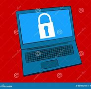 Image result for Computer Screen with Padloick Vector