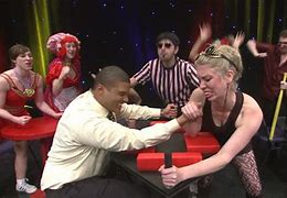 Image result for Man/Woman Arm Wrestle