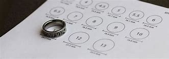 Image result for Ring Size Conversion Chart