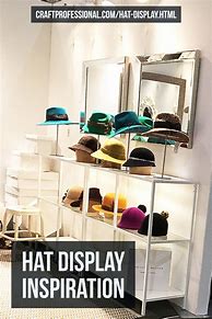Image result for Craft Show Hat Display Ideas