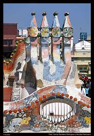 Image result for Antoni Gaudi Chimneys