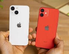 Image result for iPhone 12 vs 13 Mini Size