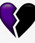 Image result for Broken Purple Heart Emoji