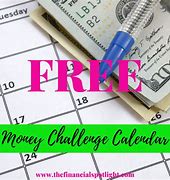 Image result for Calendar Money Challenger